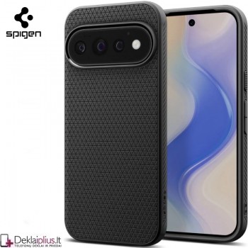 Spigen Liquid Air guminis dėklas - juodas (Google Pixel 11)